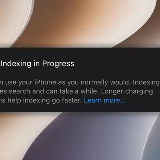 Still seeing 'Indexing in Progress' on iOS 27? Here's how to check the actual status thumbnail